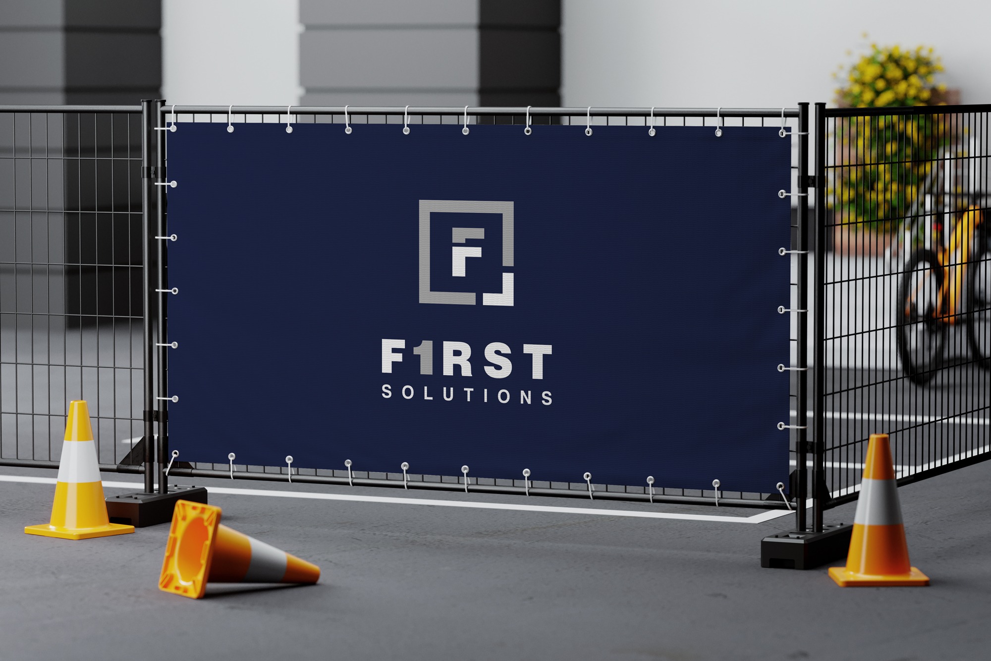 First Solutions - Signalisation / Bauzaunbanner