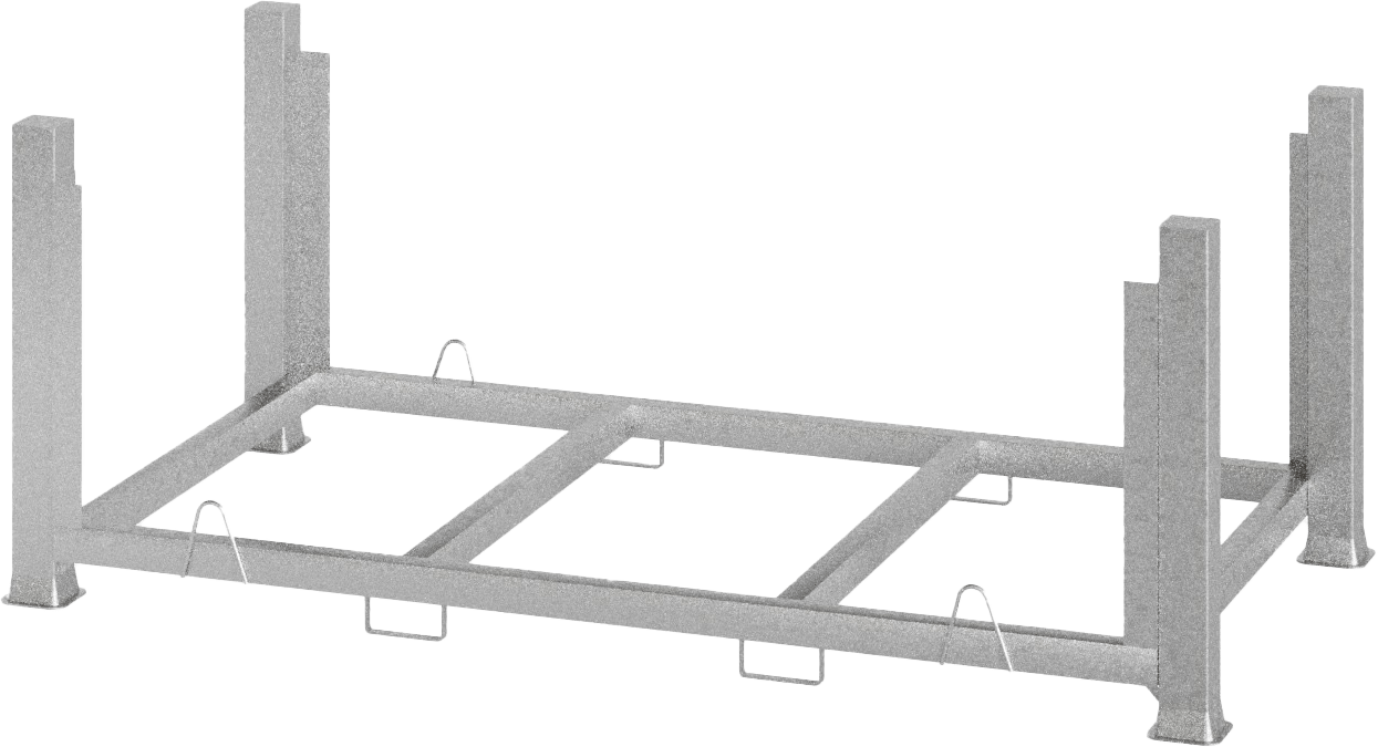 Lagerbarelle für Schwerlastplatten